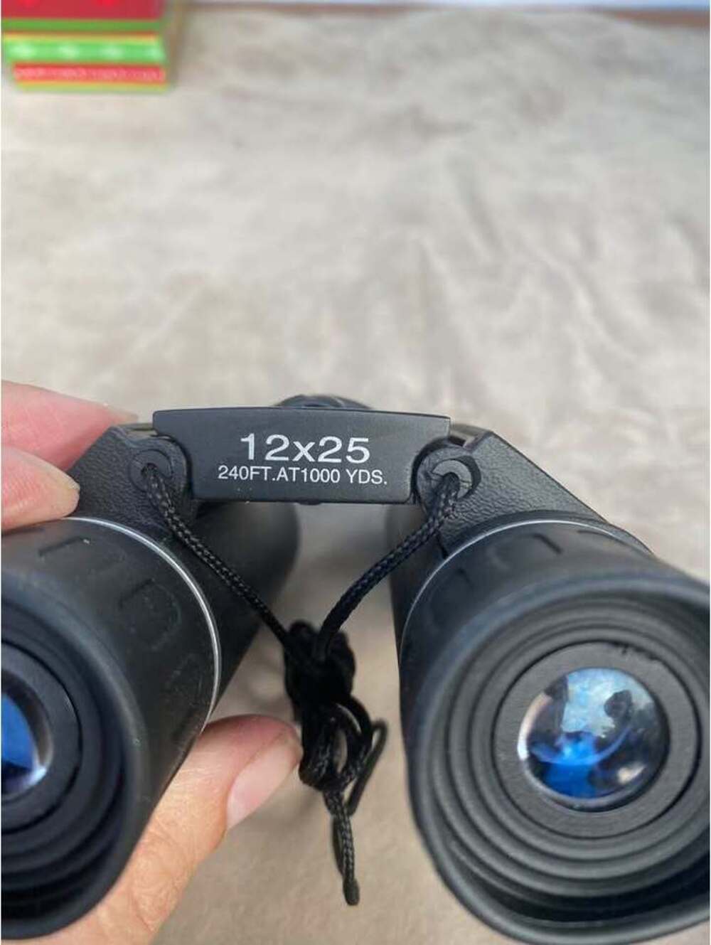 Bushnell 12x25 Black Binoculars with Case